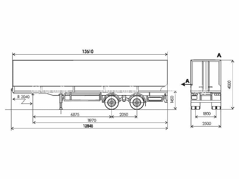 Полуприцеп МАЗ 938662-025